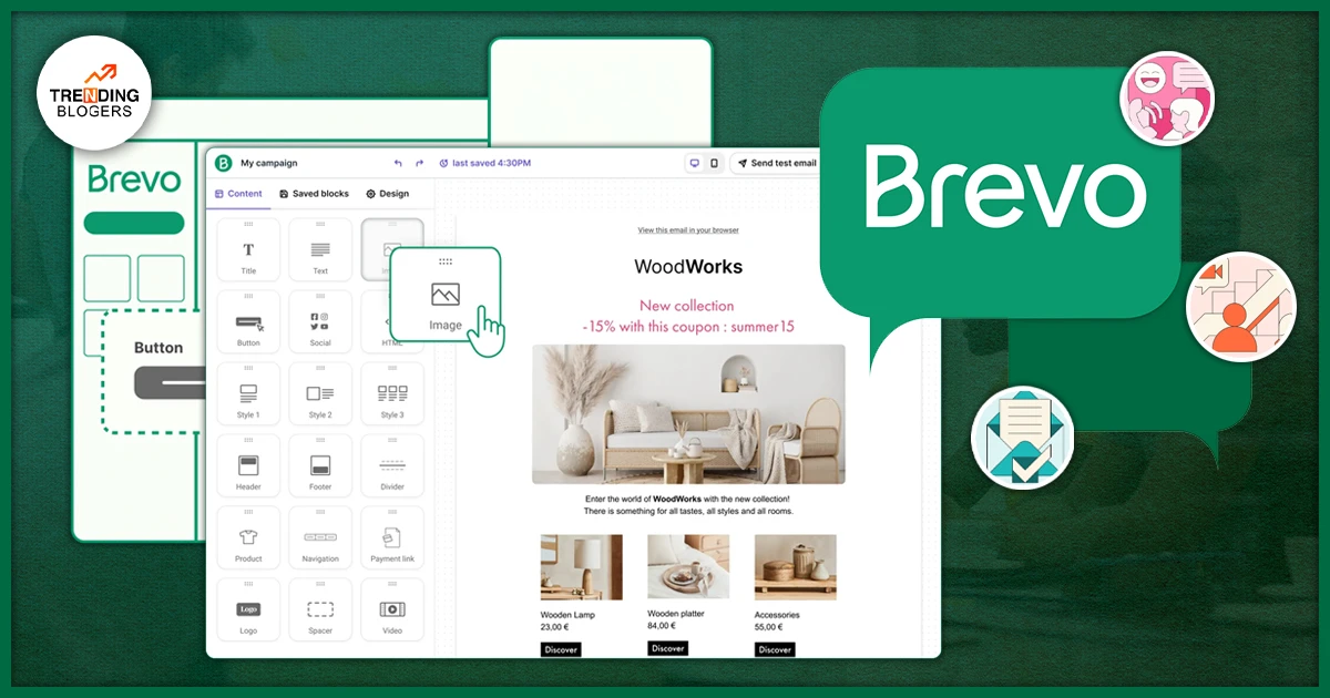 brevo email marketing tool - trending blogers