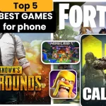 Top 5 Best Games For Mobile Phones