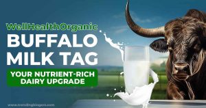 Wellhealthorganic Buffalo Milk Tag