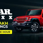 Mahindra Thar ROXX Received a Record-Breaking 1.76 lakh bookings in Just One Hour!