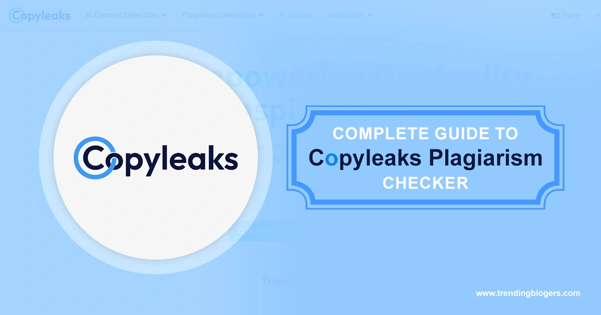 Copyleaks Plagiarism Checker